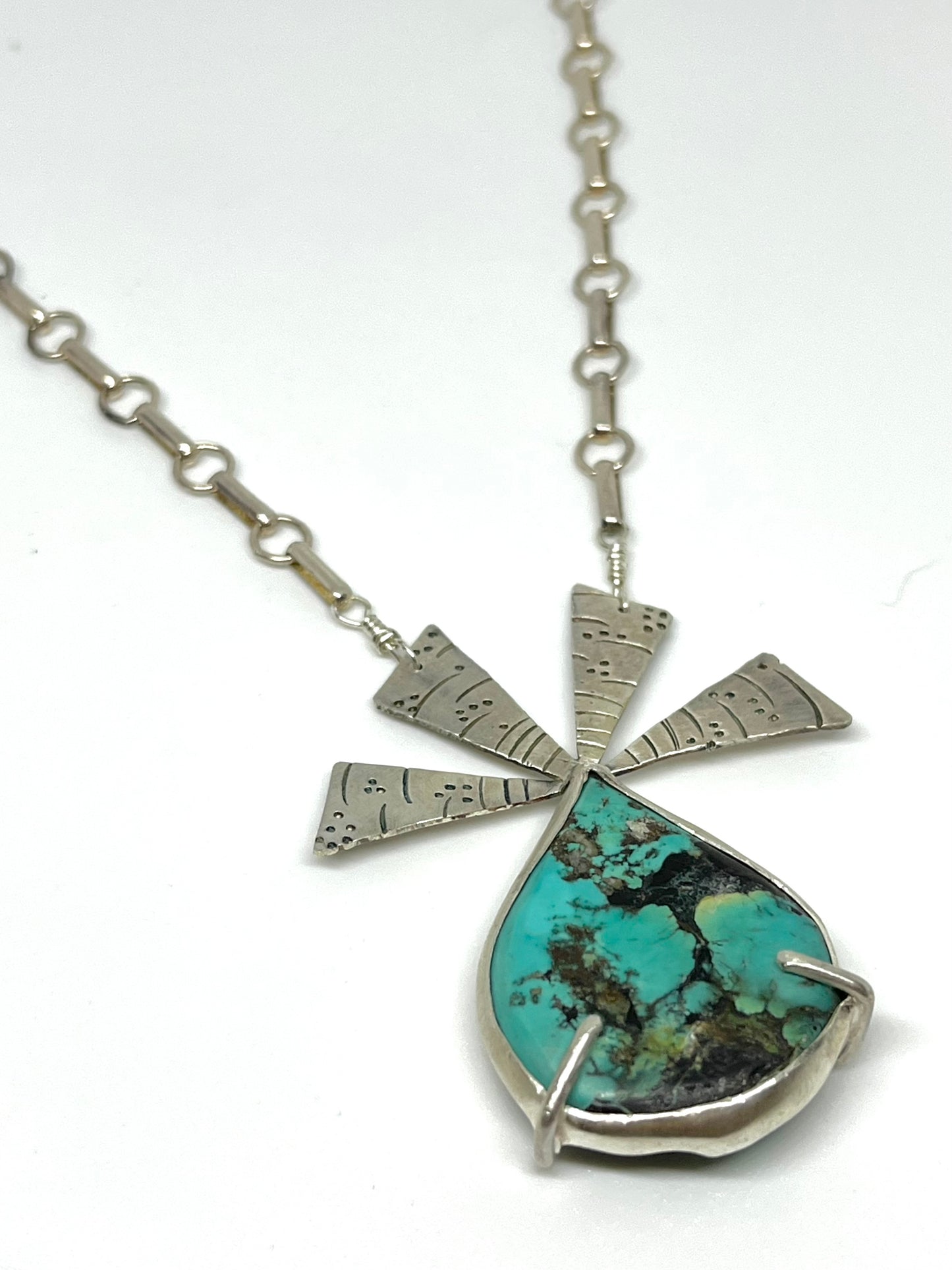 Turquoise Horizon Reversible Necklace