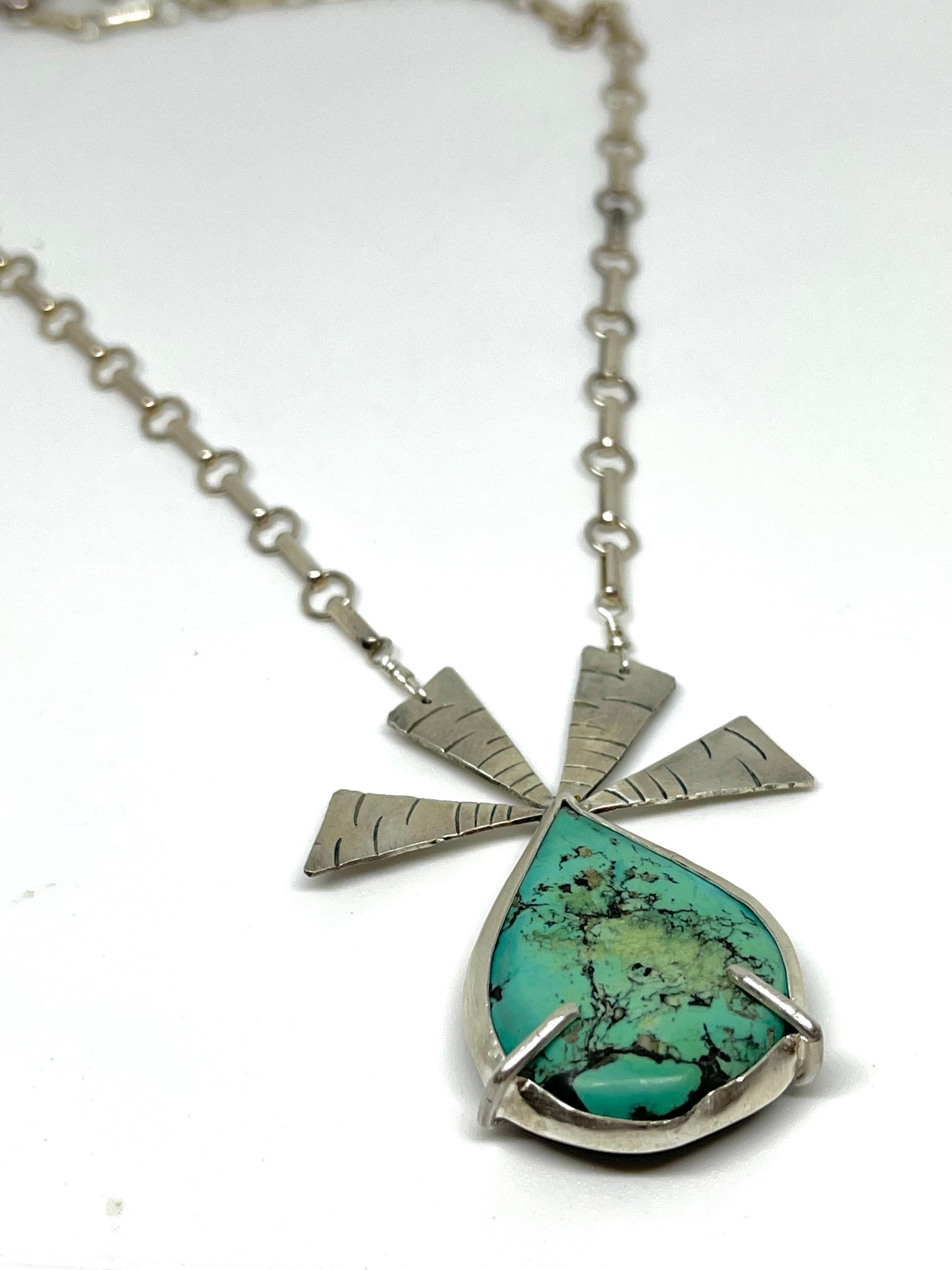 Turquoise Horizon Reversible Necklace